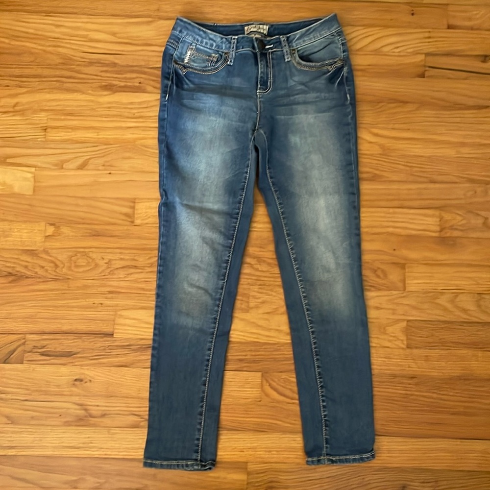 NWOT Earl Skinny Jean TOPSTITCH DETAILSSz 4 Perfect!